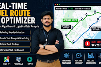 develop route optimization algorithms and custom map API integrations