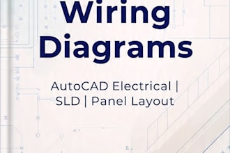 do electrical wiring diagram schematic and sld in autocad electrical