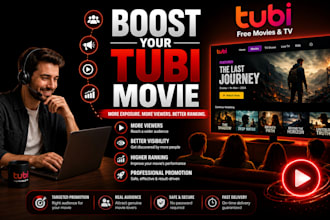 do tubi movie promotion, increase tubi viewers, and boost tubi ranking