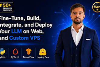 fine tune, build, integrate, and deploy your llm on web, mobile, and vps