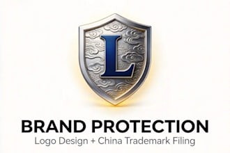 design your logo and handle trademark registration in china
