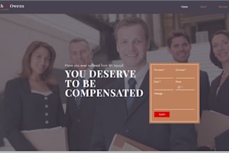 design squarespace law firm website ip lawyer website contract consultancy site