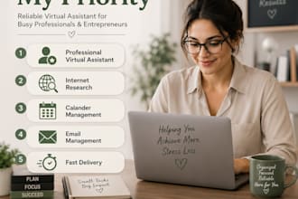 be your virtual assistant for administrative tasks
