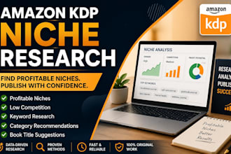 do profitable amazon KDP kindle niche research