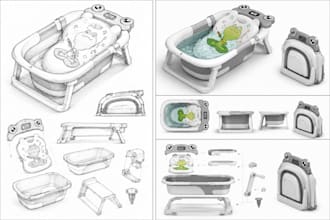 design baby and toddler products ready for prototyping and manufacturing