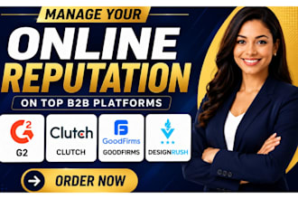 manage your online reputation on clutch g2 goodfirms designrush