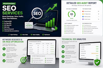 do complete on page off page technical and SEO audit