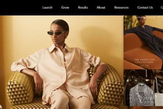 design streetwear website clothing store fashion and clothing website