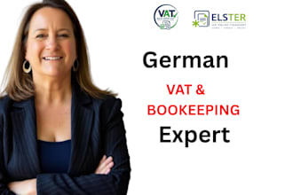 prepare and file german vat return ustva, umsatzsteuer and elster