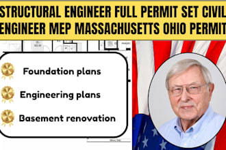 structural engineer full permit set civil engineer mep massachusetts ohio permit