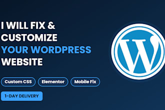 fix wordpress issues and add custom CSS