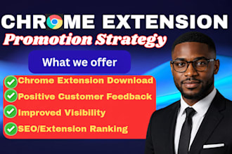 chrome extension promotion to increase chrome download and browser extension
