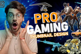 design gaming you tube thumbnail