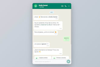 build a whatsapp ai chatbot to automate clinic appointments