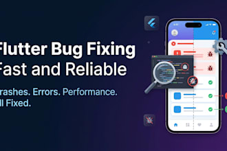 fix bugs and errors in your flutter app