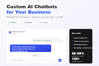 build a custom ai for your business