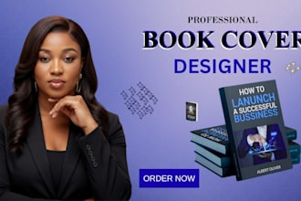 design a professional book cover for ebook, paperback, and hardcover