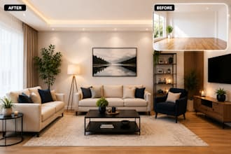 do professional virtual staging for real estate photos