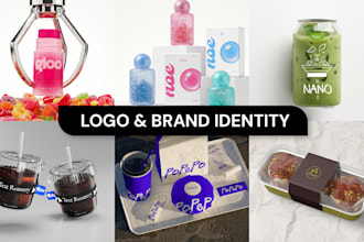 create a complete logo and brand identity with all source files