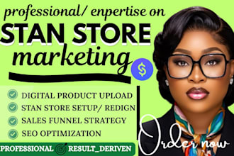 setup stan store, stan store, stan store marketing, gumroad store, payhip