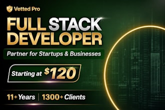 be full stack web developer custom ai website development full stack developer