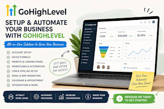 create gohighlevel automations, workflows, and pipelines