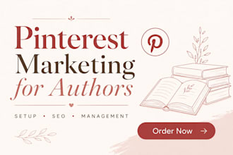 set up, pinterest SEO and management for book authors