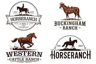 design a custom western cattle brand, ranch brand, horses livestock logo