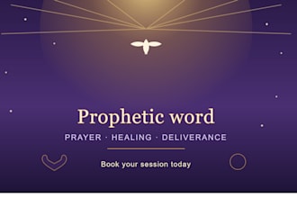 give you god breathed word, prophetic word over your life