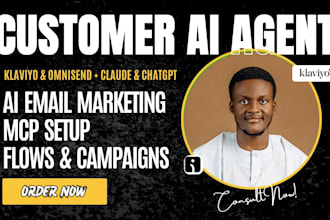 setup klaviyo ai customer agent, omnisend and klaviyo mcp with claude, chatgpt