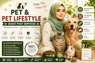 write engaging pet care and animal health articles