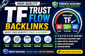 build high tf SEO backlinks