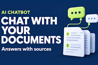 build an ai chatbot for your pdfs, documents and website