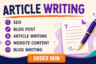 do SEO for blog posts, copywriting, content writing, article writing, email copy