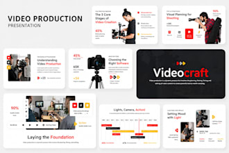 design stunning documentary pitch deck movie lookbook film deck for investors