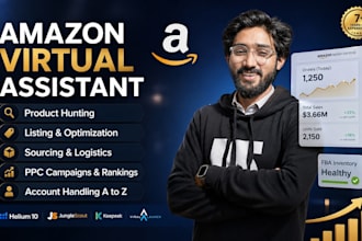 be your amazon fbm seller central VA