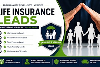 final expenses leads, burial insurance, life insurance, medicare insurance