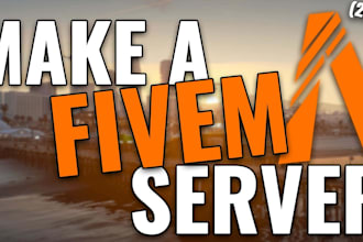 create and setup a professional fivem roleplay server