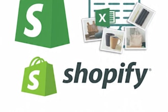 do shopify and woocommerce product data entry with images