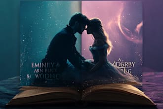 do romance book cover, fantasy book cover and mystery book
