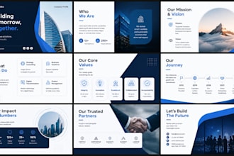 company profile presentation for corporate brands and growing businesses
