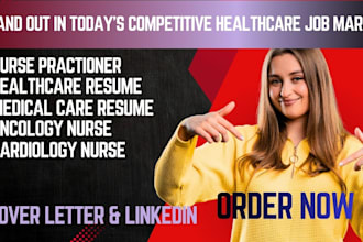 write an ats optimized oncology nurse, nurse practitioner, healthcare, medical