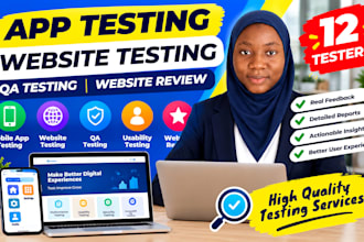 do app testing website testing qa testing usability testing