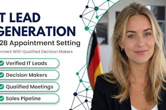 provide IT lead generation and b2b appointment setting for tech companies