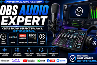 fix goxlr, voicemeeter, obs, elgato mic and rodecaster audio for clear streaming