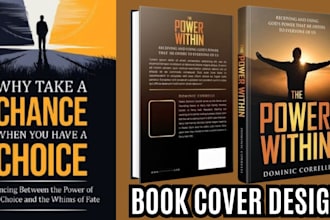 design professional book cover amazon kdp acx audiobook design