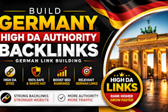 build germany high da authority backlinks german link building