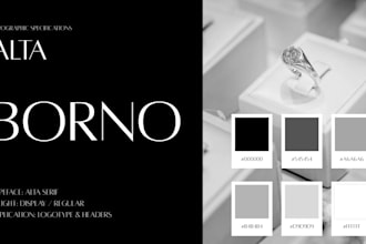 design a luxury minimalist brand