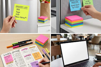 design 7 amazon product listing images and 1 video