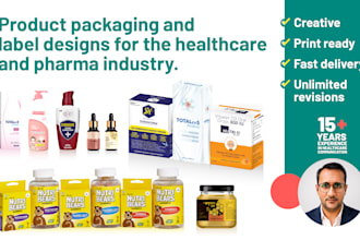 design pharmaceutical product packaging and labels